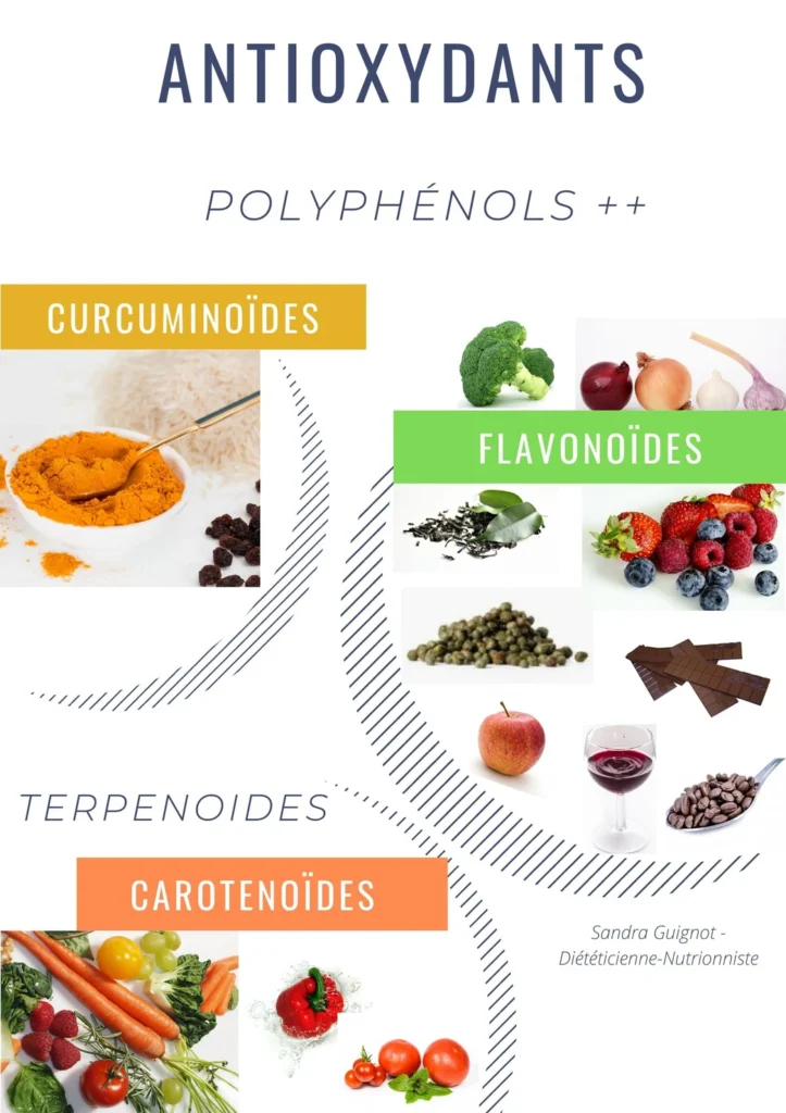 alimentation de la tendinite nutriments les antioxydants